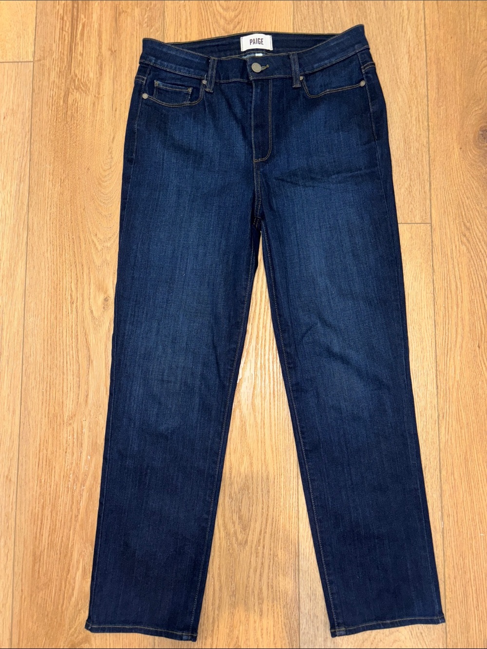 PAIGE Indigo Straight Leg Jeans
